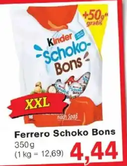 Jawoll Kinder Ferrero Schoko Bons Angebot