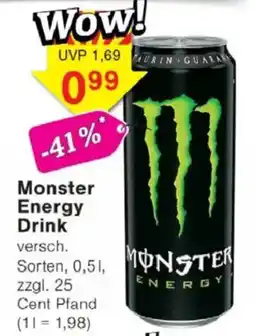 Jawoll Monster Energy Drink Angebot