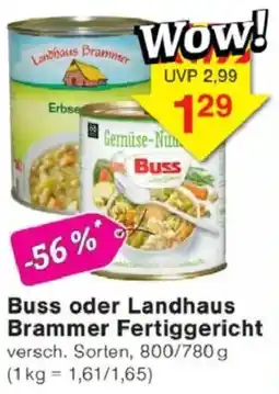 Jawoll Buss oder Landhaus Brammer Fertiggericht Angebot