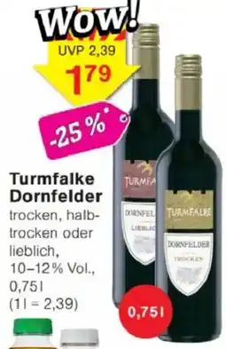 Jawoll Turmfalke Dornfelder Angebot