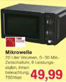 Jawoll TIM HOME Mikrowelle Angebot