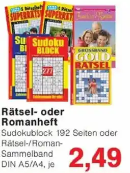 Jawoll Rätsel-/Roman Sammelband Angebot