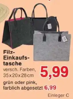 Jawoll Filz- Einkaufstasche Angebot