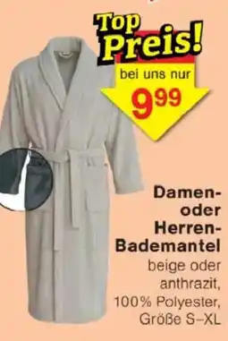 Jawoll Damen oder Herren Bademantel Angebot