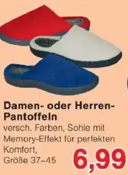 Jawoll Damen oder Herren Pantoffeln Angebot