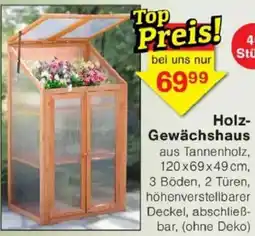 Jawoll Holz- Gewächshaus Angebot