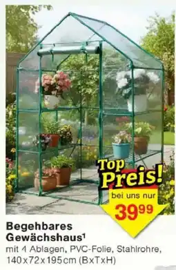 Jawoll Begehbares Gewächshaus Angebot