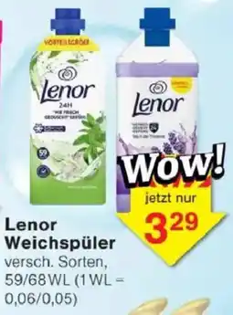 Jawoll Lenor Weichspüler Angebot