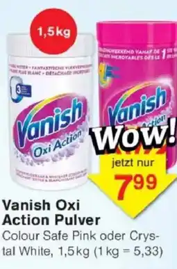 Jawoll Vanish Oxi Action Pulver Angebot