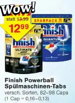 Jawoll Finish Powerball Spülmaschinen-Tabs Angebot