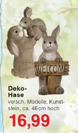 Jawoll Deko Hase Angebot