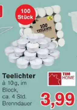 Jawoll TIM HOME Teelichter Angebot