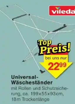 Jawoll vileda Universal Wäscheständer Angebot