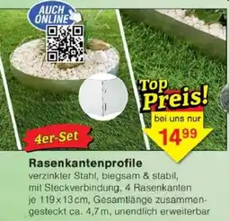 Jawoll Rasenkantenprofile 4er-Set Angebot