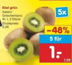 Netto Marken-Discount Kiwi grün 5x Angebot