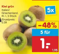 Netto Marken-Discount Kiwi grün 5x Angebot