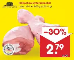Netto Marken-Discount GUT PONHOLZ Hähnchen-Unterschenkel Angebot