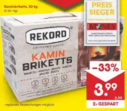 Netto Marken-Discount Kaminbriketts REKORD Angebot