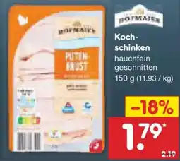 Netto Marken-Discount Kochschinken Angebot
