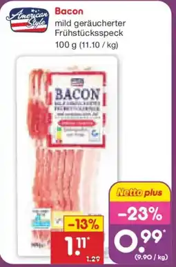 Netto Marken-Discount American Bacon Style Angebot