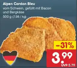 Netto Marken-Discount Alpen Cordon Bleu Angebot