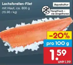Netto Marken-Discount Lachsforellen Filet Angebot