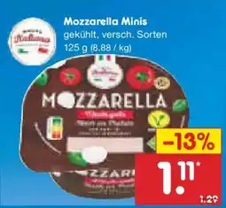 Netto Marken-Discount Mozzarella Minis Angebot