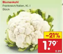 Netto Marken-Discount Blumenkohl Angebot