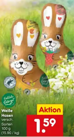 Netto Marken-Discount Weiße Hasen Angebot