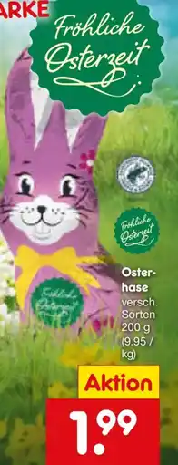 Netto Marken-Discount Fröhliche Osterzeit Osterhase Angebot