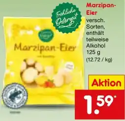 Netto Marken-Discount Fröhliche Osterzeit Marzipan- Eier Angebot