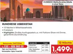 Netto Marken-Discount RUNDREISE USBEKISTAN 12 Nächte Angebot