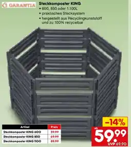 Netto Marken-Discount GARANTIA Steckkomposter KING Angebot
