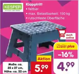 Netto Marken-Discount KESPER Klapptritt Angebot
