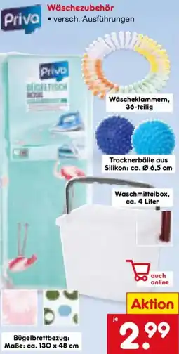 Netto Marken-Discount Priva Wäschezubehör Angebot
