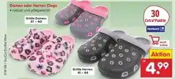 Netto Marken-Discount Damen oder Herren Clogs Angebot