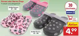 Netto Marken-Discount Damen oder Herren Clogs Angebot