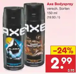 Netto Marken-Discount Axe Bodyspray Angebot