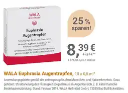 Alliance Healthcare WALA Euphrasia Augentropfen Angebot