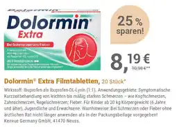 Alliance Healthcare Dolormin Extra Filmtabletten Angebot
