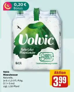 REWE VOLVIC Mineralwasser Angebot