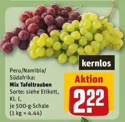 REWE Mix Tafeltrauben Angebot