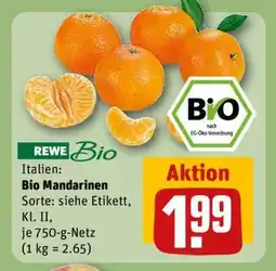 REWE Bio Mandarinen Angebot