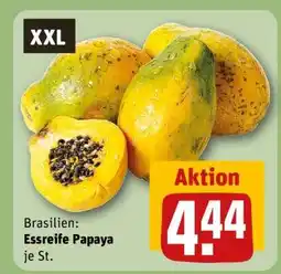 REWE Essreife Papaya Angebot