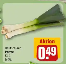 REWE Porree Angebot