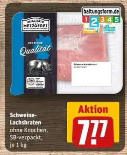 REWE Schweine-Lachsbraten Angebot
