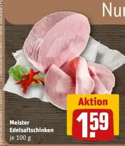 REWE Meister Edelsaftschinken Angebot