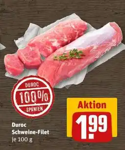 REWE Duroc Schweine-Filet Angebot
