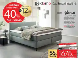 Zurbrüggen Beldomo Boxspringbett MIAMI - BRONZE Angebot