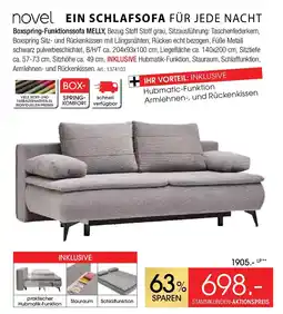 Zurbrüggen novel Boxspring-Funktionssofa MELLY Angebot